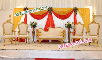 Pakistani Wedding Stage Furniture