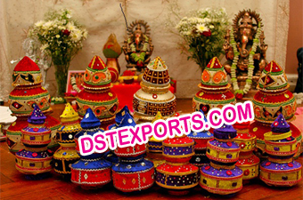 Wedding Decorative Colourful Pots