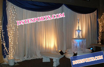 Asian Wedding Fountain Stage Set