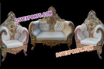Wedding Maharaja Sofa Set Furniture