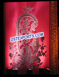 INDIAN WEDDING EMBRODRIED BACKDROP CURTAIN