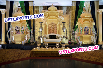 Royal Rajwada Wedding Stage Set