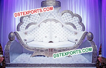 Royal Maharani Wedding Metal Sofa