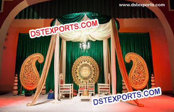 Indian Wedding Decoration Paisley Props