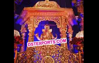 Wedding Golden Ganesha Decor