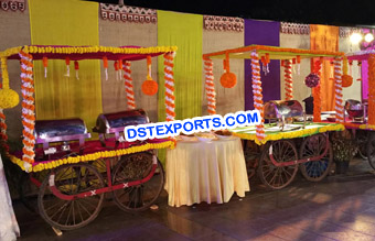 Indian Style Wedding Rehri Stall Decoration