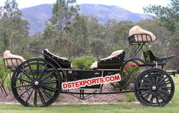 Open Wedding Horse Carriage
