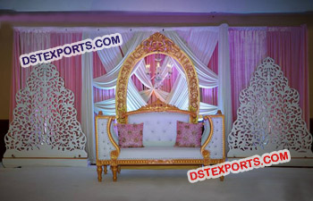Wedding Stage Flower Backdrop Panel Stage