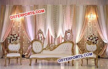 New Design Wedding Stage Sofa Set