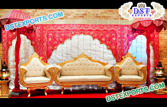 Grand Wedding Sofa Set Decorations