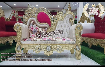 High-Class Wedding Throne Chaise