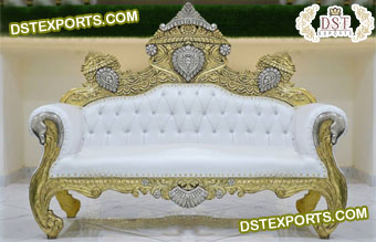 Elegant Wedding Stage King Sofa