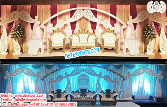 Exclusive Wedding Paisley Stage Decoration