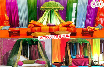 Pakistani Heena Party Umbrellas Decoration