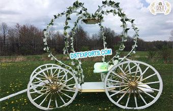 Bridal Wedding Entry Floral Cinderella Coach