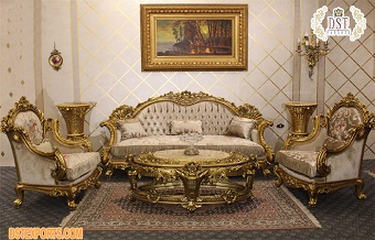 Italian Classic Sofa Set For Home