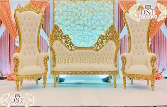 Designer Wedding Reception Throne  Sofa Set