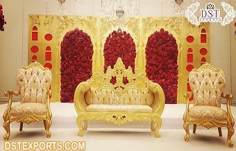 King Style Wedding Stage Sofa Set