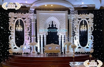 Stunning Wedding White FRP Frames Decoration