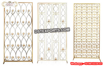Wholesale Metal Candle Holders Backdrop Collection