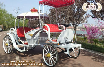 New Design Queen Cinderella Horse Carriage