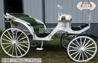 Elegant Sightseeing Horse Carriage with Adjustable