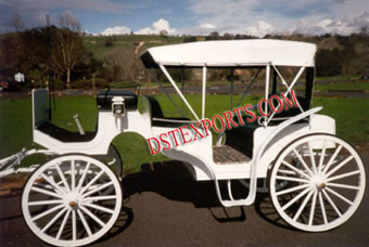 Wedding White Victoria Carriages