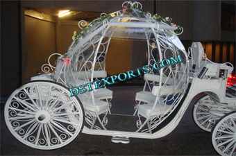 White Beauty Cinderella Horse Carriages