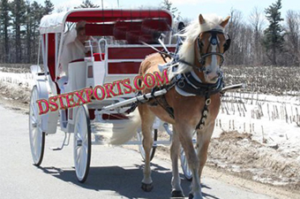Wedding Elegent Victoria  Horse  Drawn Carriage