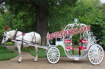 England Wedding Cinderella  Horse Carriage