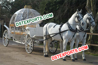 Cinderella Double Horse Drawn Carriage Manufacture