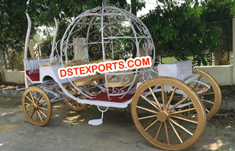 New Covered Cinderella Horse Carriage