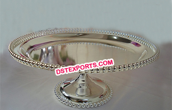 Metal Silver Plated Cake Stand