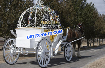 Cinderella Horse Carriage For Wedding