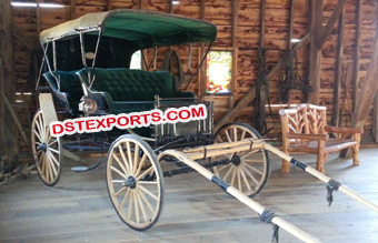 Two Seater Victoria Horse Drawn Carriage