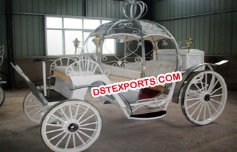 Small Wedding Cinderella Horse Carriage