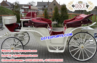 English Victoria Horse Drawn Carriages for Sale