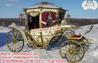 Royal Princess Wedding Pumpkin Horse Carriage