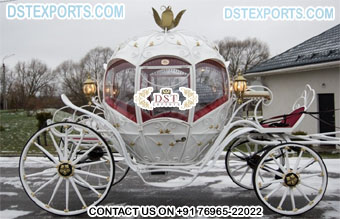 Royal Cinderella Style Pumpkin Horse Carriage