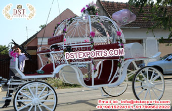 Fairytale Wedding Cinderella Carriage Brisbane