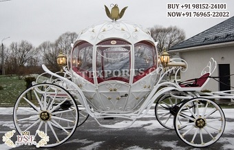 Luxury Horse Drawn Cinderella Theme Carriage